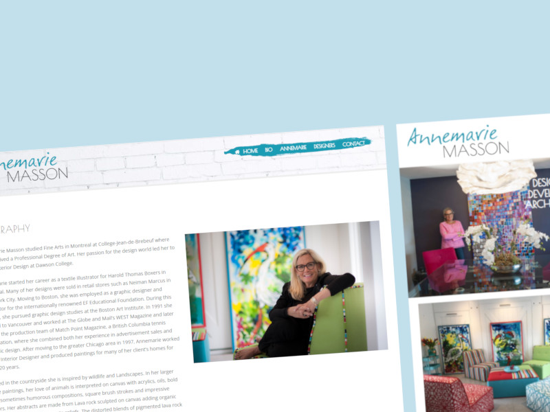 Annemarie Masson Site web complet