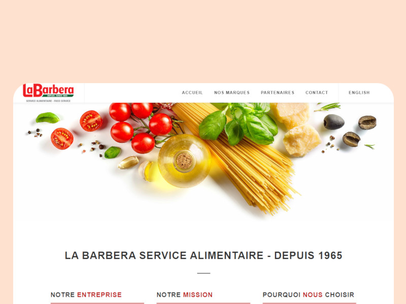 La Barbera Site web complet